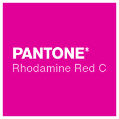 Slika izdelka: Barva Sun Chemical Pantone RHODAMINE RED / 1 kg